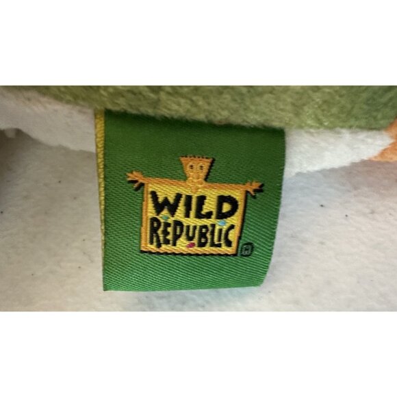 2 Wild Republic stuffed starfish plush realistic TAG green orange 2014 Cuddlekin - Picture 2 of 16